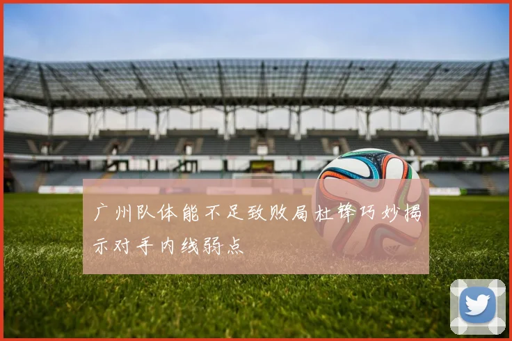 广州队体能不足致败局杜锋巧妙揭示对手内线弱点